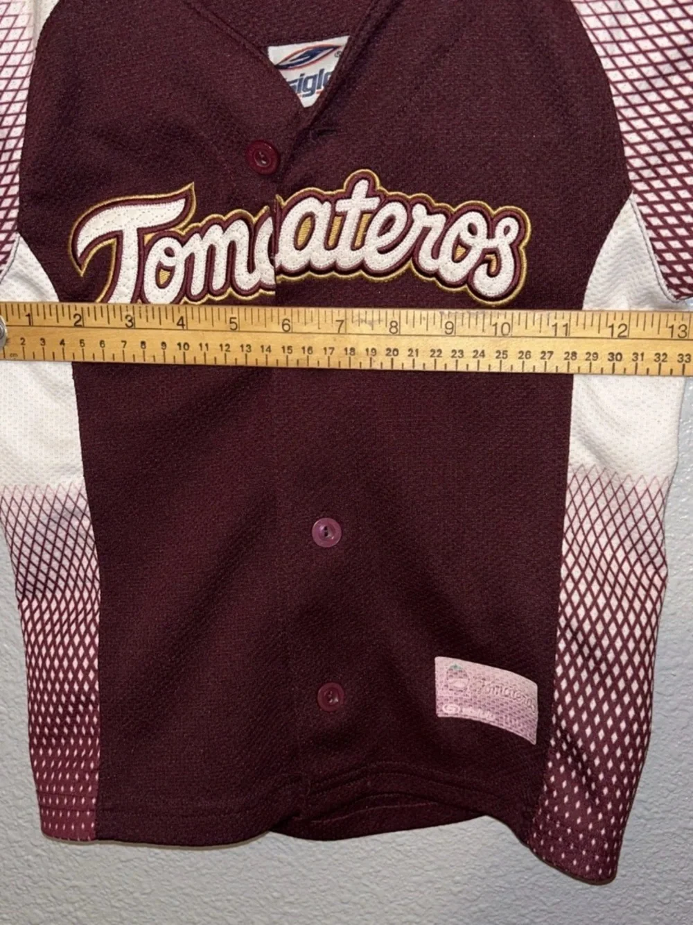 Tomateros de Culiacan kids 4T Maroon Baseball Jersey